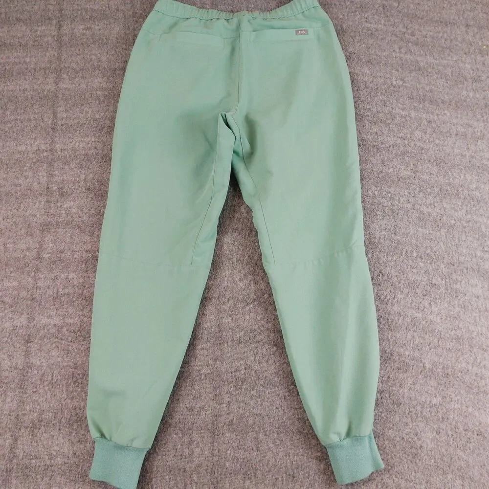 FIGS Tansen Jogger Scrub Pants Men's Medium Green Medical Technical Collection